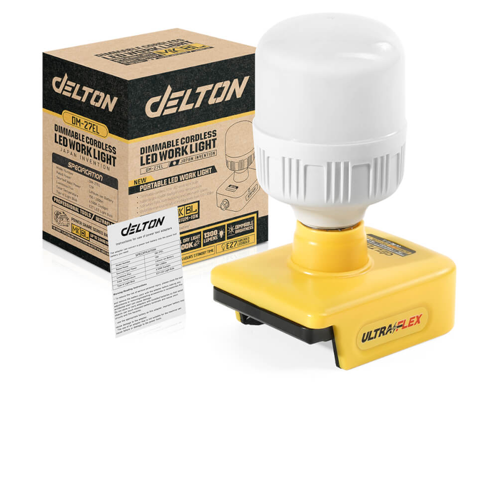 ไฟส่องสว่างไร้สาย (เฉพาะเครื่องเปล่า) DELTON รุ่น DM-27EL 20V_1